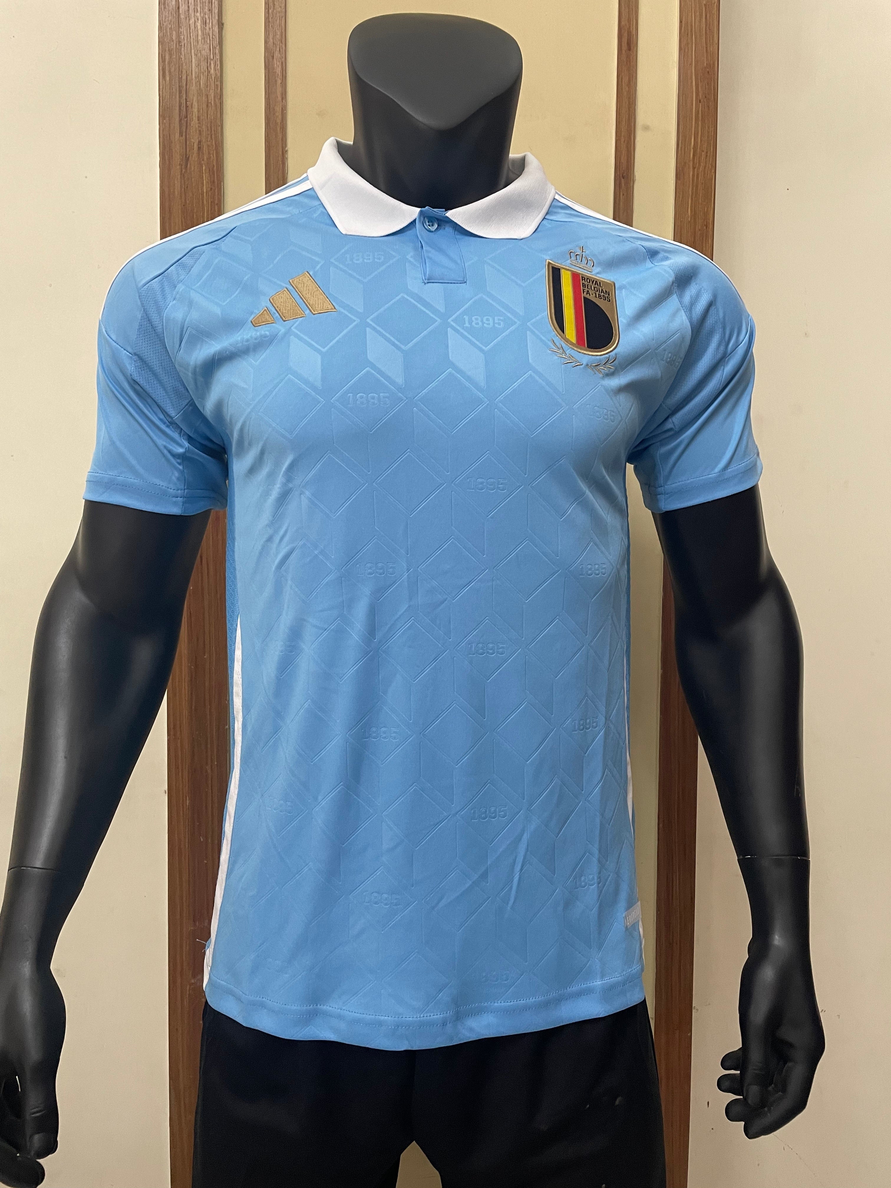 Belgium 2024/25 Away Jersey – Sky Blue Edition
