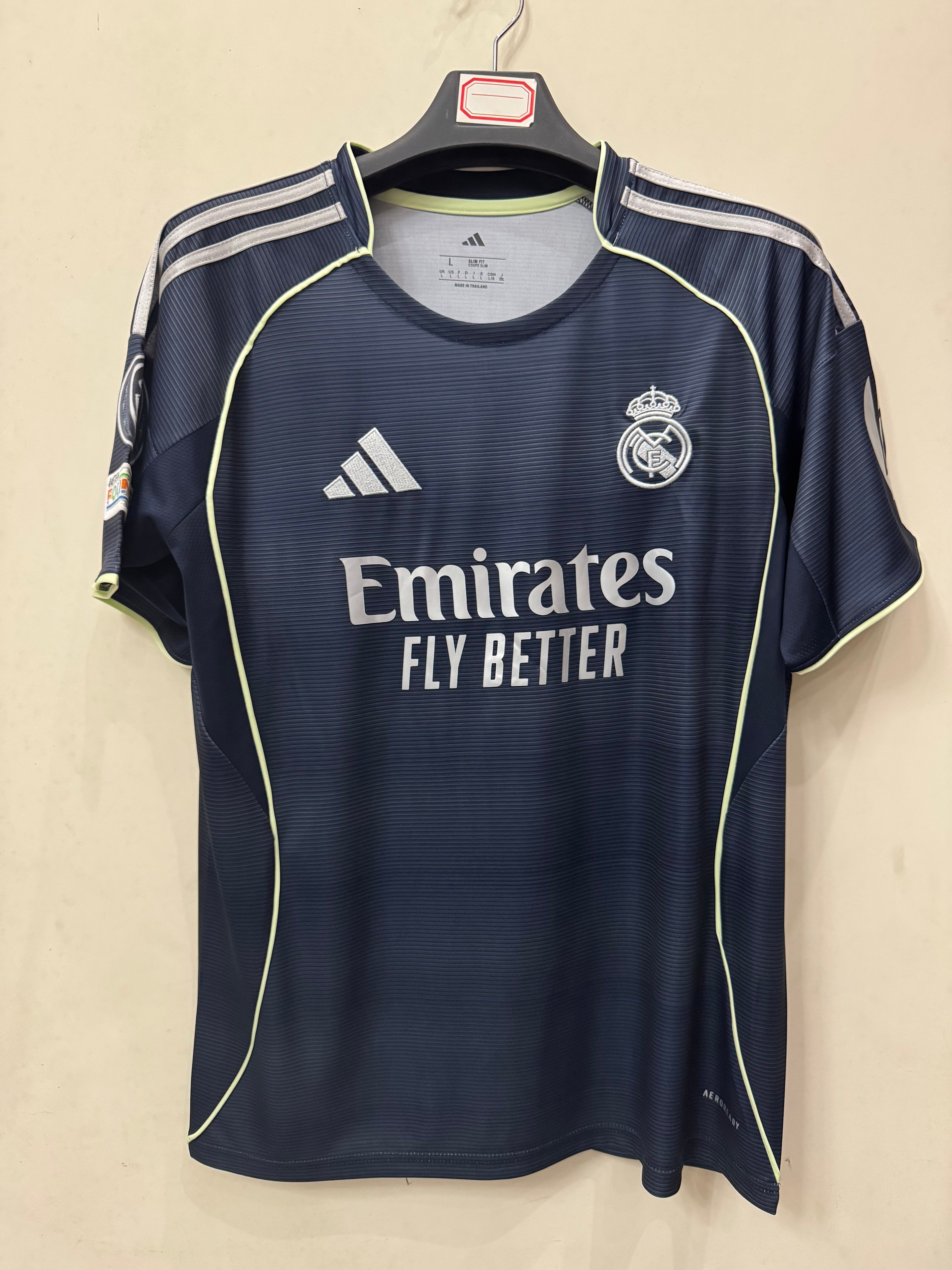 Real Madrid 2024/25 Away Jersey – Adidas Fan Edition
